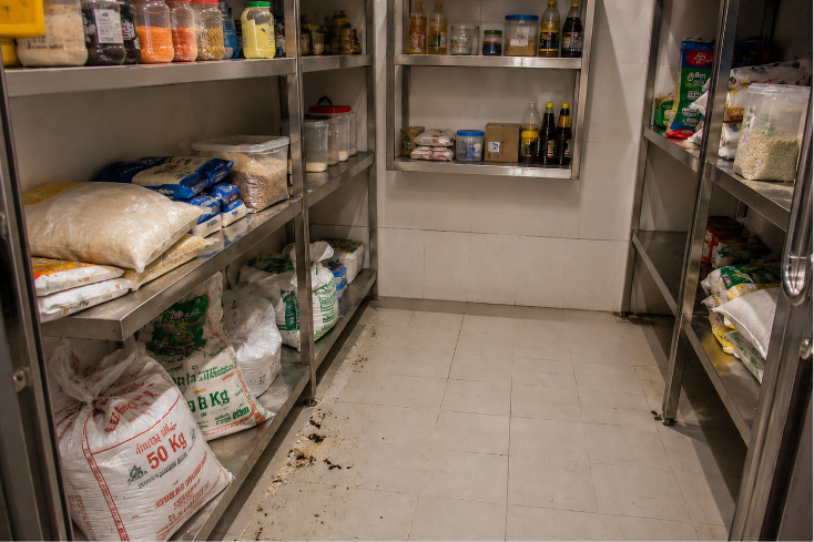 Restaurant Kitchen — before