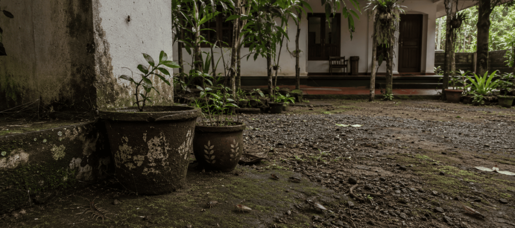Before termite treatment